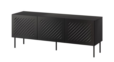 Szafka RTV SIENA 150,5x40x60 czarny mat Szafka RTV SIENA 150,5x40x60 czarny mat