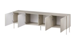 Cama MEBLE Szafka RTV SIENA 200x40x60 kaszmir mat