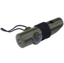 MIL-TEC Gwizdek survivalowy Mil-Tec 6w1 - Zielony 16328401