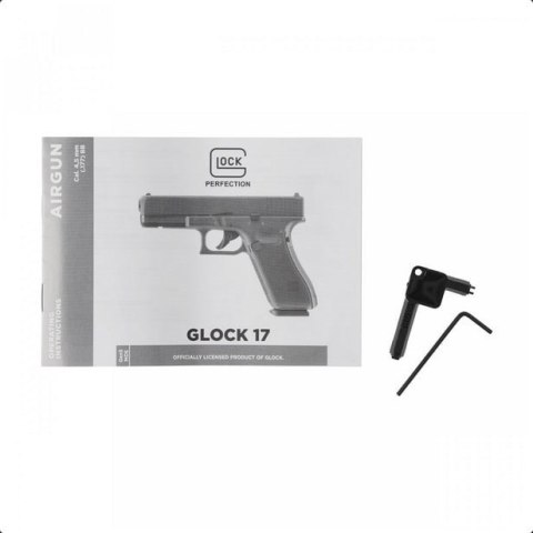 Replika pistolet ASG Glock 17 gen 5 6 mm CO2 Replika pistolet ASG Glock 17 gen 5 6 mm CO2