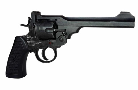 Rewolwer WEBLEY MKVI .455 Service kal.5,5 mm Diabolo łuski 6-strzał. lufa 6" CO2 Battlefield Ekp do17J Rewolwer WEBLEY MKVI .455 Service kal.5,5 mm Diabolo łuski 6-strzał. lufa 6" CO2 Battlefield Ekp do17J