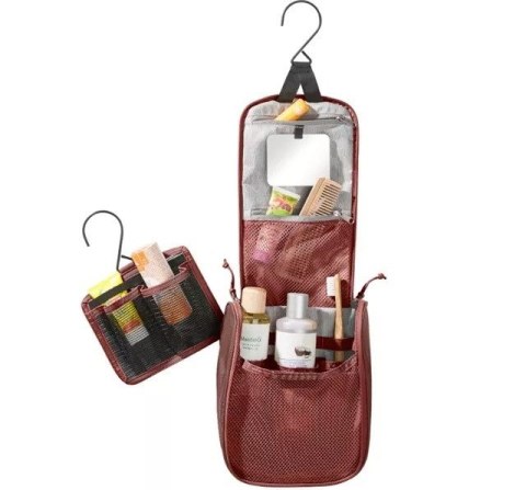 Kosmetyczka turystyczna DEUTER Wash Center I caspia-raisin Kosmetyczka turystyczna DEUTER Wash Center I caspia-raisin