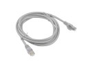 Lanberg LANBERG PATCHCORD KAT.6 FTP 1M SZARY FLUKE PASSED