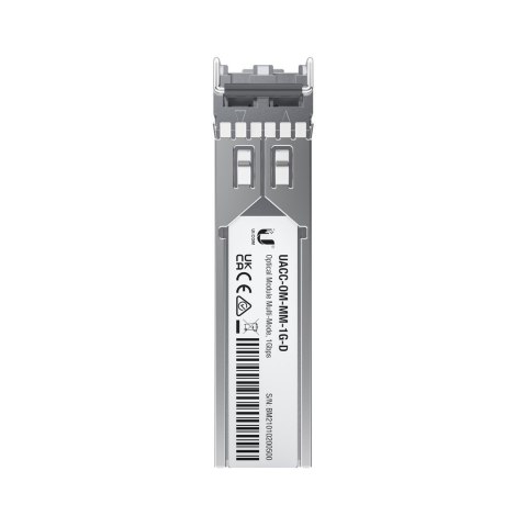 Wkładka SFP Ubiquiti 1 Gbps Multi-Mode Optical Module 2-pack Wkładka SFP Ubiquiti 1 Gbps Multi-Mode Optical Module 2-pack