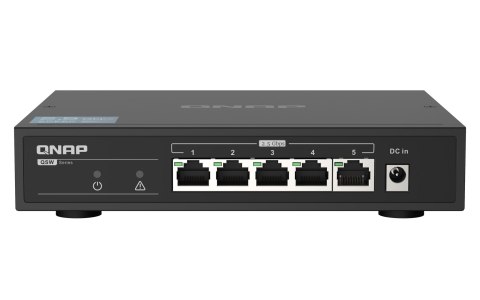 Qnap QSW-1105-5T, 5x 2.5GbE, unmanaged switch Qnap QSW-1105-5T, 5x 2.5GbE, unmanaged switch