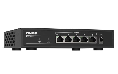 Qnap QSW-1105-5T, 5x 2.5GbE, unmanaged switch Qnap QSW-1105-5T, 5x 2.5GbE, unmanaged switch