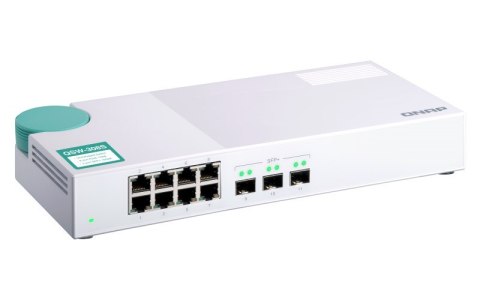 Qnap QSW-308S, 8x 1GbE, 3x 10GbE SFP+ unmanaged switch Qnap QSW-308S, 8x 1GbE, 3x 10GbE SFP+ unmanaged switch