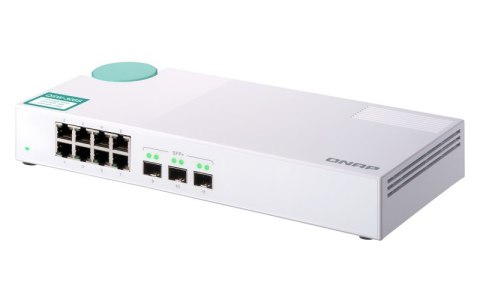 Qnap QSW-308S, 8x 1GbE, 3x 10GbE SFP+ unmanaged switch Qnap QSW-308S, 8x 1GbE, 3x 10GbE SFP+ unmanaged switch