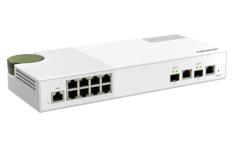 Qnap QSW-M2108-2C, 8x 2.5GbE, 2x combo 10GbE SFP+/RJ45, managed switch Qnap QSW-M2108-2C, 8x 2.5GbE, 2x combo 10GbE SFP+/RJ45, managed switch