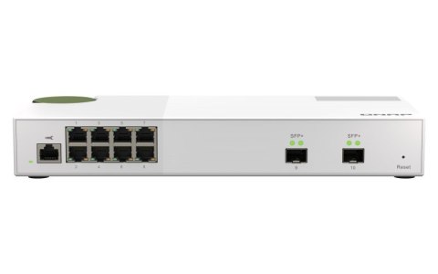 Qnap QSW-M2108-2S, 8x 2.5GbE, 2x 10GbE SFP+, managed switch Qnap QSW-M2108-2S, 8x 2.5GbE, 2x 10GbE SFP+, managed switch