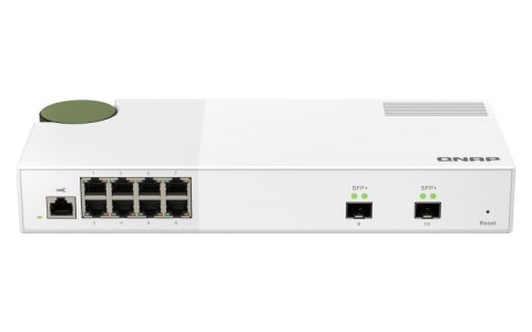 Qnap QSW-M2108-2S, 8x 2.5GbE, 2x 10GbE SFP+, managed switch Qnap QSW-M2108-2S, 8x 2.5GbE, 2x 10GbE SFP+, managed switch