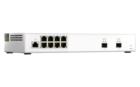 Qnap QSW-M2108-2S, 8x 2.5GbE, 2x 10GbE SFP+, managed switch Qnap QSW-M2108-2S, 8x 2.5GbE, 2x 10GbE SFP+, managed switch