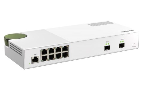 Qnap QSW-M2108-2S, 8x 2.5GbE, 2x 10GbE SFP+, managed switch Qnap QSW-M2108-2S, 8x 2.5GbE, 2x 10GbE SFP+, managed switch