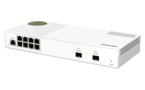Qnap QSW-M2108-2S, 8x 2.5GbE, 2x 10GbE SFP+, managed switch Qnap QSW-M2108-2S, 8x 2.5GbE, 2x 10GbE SFP+, managed switch