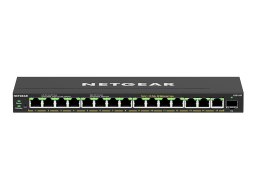NETGEAR Switch Netgear GS316EP-100PES 16p PoE 180W* (PoE+: 15p) Unmanaged Gigabit
