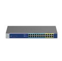 NETGEAR Switch Netgear GS524UP-100EUS 24p PoE 480W (PoE+: 8p PoE++: 16p) Unmanaged Gigabit