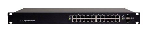 Switch Ubiquiti EdgeSwitch 24 PoE (500W) 26p PoE ( PoE+: 24;) 470W Managed Gigabit Switch Ubiquiti EdgeSwitch 24 PoE (500W) 26p PoE ( PoE+: 24;) 470W Managed Gigabit