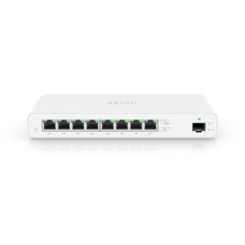 Switch Ubiquiti UISP Switch 9p PoE ( Passive: 8;) 110W Managed Gigabit (UISP-S-EU) Switch Ubiquiti UISP Switch 9p PoE ( Passive: 8;) 110W Managed Gigabit (UISP-S-EU)