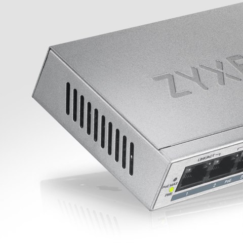 Switch Zyxel GS1005-HP 5p PoE (PoE+: 4) 60W Unmanaged Gigabit Switch Zyxel GS1005-HP 5p PoE (PoE+: 4) 60W Unmanaged Gigabit