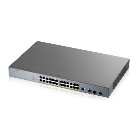 Switch Zyxel GS1350-26HP 26p PoE (PoE+: 24;) 375W Managed Gigabit Switch Zyxel GS1350-26HP 26p PoE (PoE+: 24;) 375W Managed Gigabit