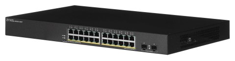 Switch Zyxel GS1900-24HP 26p PoE (PoE+: 24;) 170W Managed Gigabit Switch Zyxel GS1900-24HP 26p PoE (PoE+: 24;) 170W Managed Gigabit