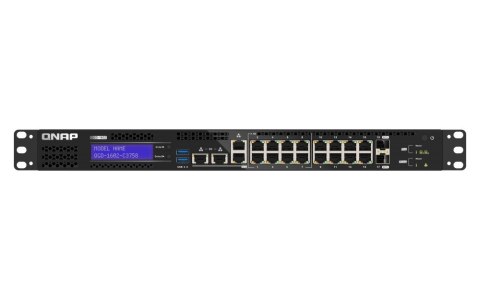 Qnap QGD-1602-C3758-16G, 8x 2.5GbE, 8x 1GbB, 2 SFP+ 10GbE, Intel Atom C3758, 16GB, Equipped with QTS, 2 X 2.5" SSD/HDD, 2 x PCIe Qnap QGD-1602-C3758-16G, 8x 2.5GbE, 8x 1GbB, 2 SFP+ 10GbE, Intel Atom C3758, 16GB, Equipped with QTS, 2 X 2.5" SSD/HDD, 2 x PCIe