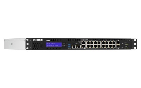 Qnap QGD-1602-C3758-16G, 8x 2.5GbE, 8x 1GbB, 2 SFP+ 10GbE, Intel Atom C3758, 16GB, Equipped with QTS, 2 X 2.5" SSD/HDD, 2 x PCIe Qnap QGD-1602-C3758-16G, 8x 2.5GbE, 8x 1GbB, 2 SFP+ 10GbE, Intel Atom C3758, 16GB, Equipped with QTS, 2 X 2.5" SSD/HDD, 2 x PCIe