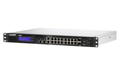 Qnap QGD-1602-C3758-16G, 8x 2.5GbE, 8x 1GbB, 2 SFP+ 10GbE, Intel Atom C3758, 16GB, Equipped with QTS, 2 X 2.5" SSD/HDD, 2 x PCIe Qnap QGD-1602-C3758-16G, 8x 2.5GbE, 8x 1GbB, 2 SFP+ 10GbE, Intel Atom C3758, 16GB, Equipped with QTS, 2 X 2.5" SSD/HDD, 2 x PCIe