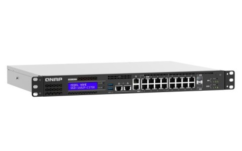 Qnap QGD-1602P-C3758-16G, 8x 2.5GbE, 8x 1GbB, 2 SFP+ 10GbE, 220W PoE, Intel Atom C3758, 16GB, Equipped with QTS, 2 X 2.5" SSD/HD Qnap QGD-1602P-C3758-16G, 8x 2.5GbE, 8x 1GbB, 2 SFP+ 10GbE, 220W PoE, Intel Atom C3758, 16GB, Equipped with QTS, 2 X 2.5" SSD/HD