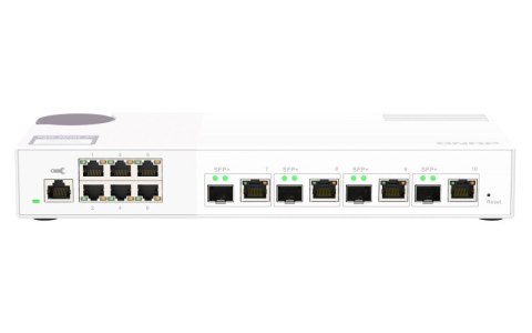 Qnap QSW-M2106-4C, 6x 2.5GbE, 4x combo 10GbE SFP+/RJ45, managed switch Qnap QSW-M2106-4C, 6x 2.5GbE, 4x combo 10GbE SFP+/RJ45, managed switch