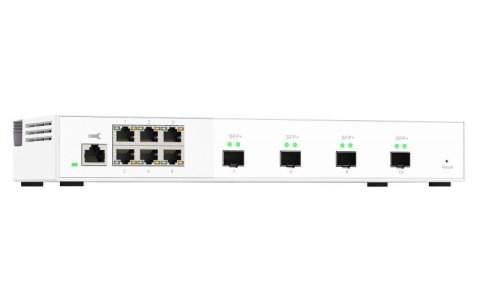 Qnap QSW-M2106-4S, 6x 2.5GbE, 4 port 10GbE SFP+, managed switch Qnap QSW-M2106-4S, 6x 2.5GbE, 4 port 10GbE SFP+, managed switch