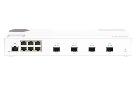 Qnap QSW-M2106-4S, 6x 2.5GbE, 4 port 10GbE SFP+, managed switch Qnap QSW-M2106-4S, 6x 2.5GbE, 4 port 10GbE SFP+, managed switch
