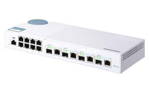 Qnap QSW-M408-4C, 8x 1GbE, 4x combo 10GbE SFP+/RJ45, managed switch Qnap QSW-M408-4C, 8x 1GbE, 4x combo 10GbE SFP+/RJ45, managed switch