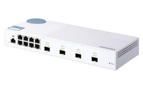 Qnap QSW-M408S, 8x 1GbE, 4x 10GbE SFP+, managed switch Qnap QSW-M408S, 8x 1GbE, 4x 10GbE SFP+, managed switch