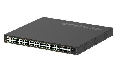 Switch Netgear GSM4248P-100EUS 48p PoE 480W (PoE+: 40p) Managed Gigabit Switch Netgear GSM4248P-100EUS 48p PoE 480W (PoE+: 40p) Managed Gigabit