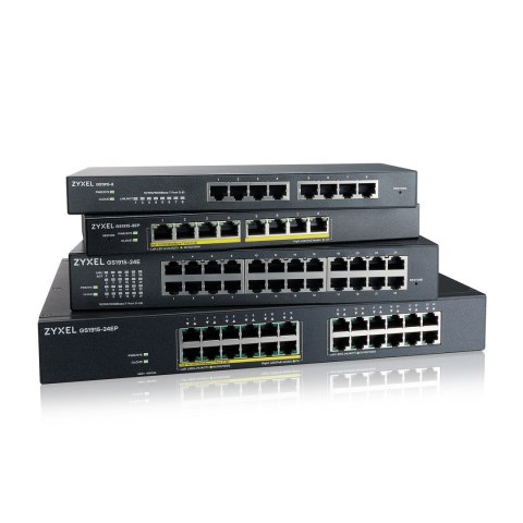 Switch Zyxel GS1915-24EP 24p PoE (PoE+: 12;) 130W Managed Gigabit Switch Zyxel GS1915-24EP 24p PoE (PoE+: 12;) 130W Managed Gigabit