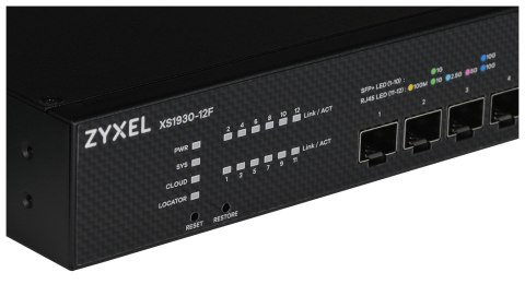 Switch Zyxel XS1930-12F 12p Managed Multigigabit/10G Switch Zyxel XS1930-12F 12p Managed Multigigabit/10G