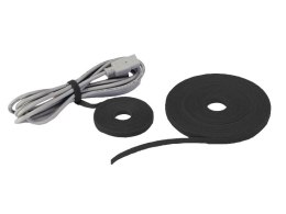 ALANTEC ALANTEC Opaska rzepowa do kabli szer. 9mm długość 5m czarna