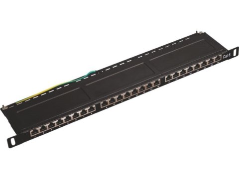 ALANTEC Patch panel 0.5U STP kat.5e 24 porty LSA OPTIMUM ALANTEC Patch panel 0.5U STP kat.5e 24 porty LSA OPTIMUM