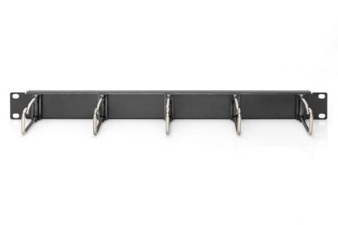 DIGITUS ORGANIZATOR KABLOWY 19" 1U, 5X UCHWYTY STALOWE, 40X75 MM, CZARNY DN-97667 DIGITUS ORGANIZATOR KABLOWY 19" 1U, 5X UCHWYTY STALOWE, 40X75 MM, CZARNY DN-97667