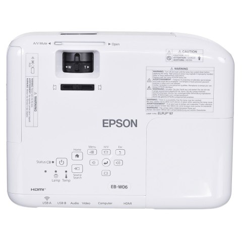EPSON PROJEKTOR EB-W06 LCD 3700 ANSI WXGA 16000:1 EPSON PROJEKTOR EB-W06 LCD 3700 ANSI WXGA 16000:1
