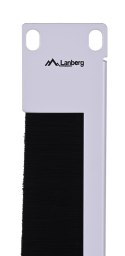 Lanberg LANBERG PANEL SZCZOTKOWY DO SZAF 19" 1U SZARY AK-1103-S