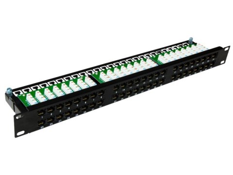 Patch panel A-LAN PK030 (1U; 19"; kat. 6; UTP; 48xRJ-45) Patch panel A-LAN PK030 (1U; 19"; kat. 6; UTP; 48xRJ-45)