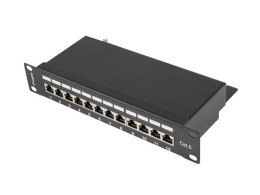 Lanberg Patch panel Lanberg PPF6-9012-B (1U; 10