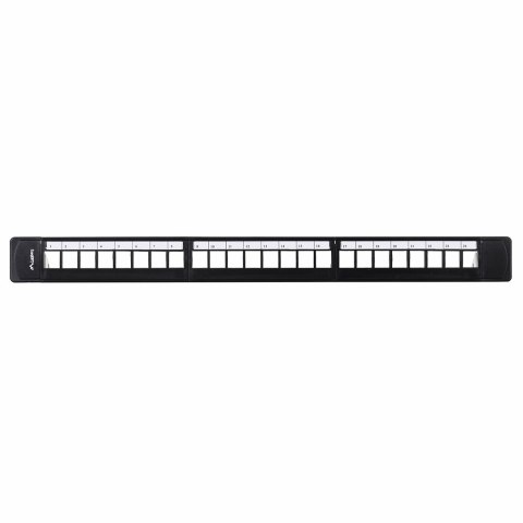 Patch panel Lanberg PPKS-1124-B (1U; 19") Patch panel Lanberg PPKS-1124-B (1U; 19")