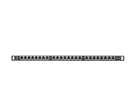 Patch panel Lanberg PPS6-0024-B (0.5U; kat. 6) Patch panel Lanberg PPS6-0024-B (0.5U; kat. 6)