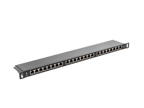 Patch panel Lanberg PPS6-0024-B (0.5U; kat. 6) Patch panel Lanberg PPS6-0024-B (0.5U; kat. 6)