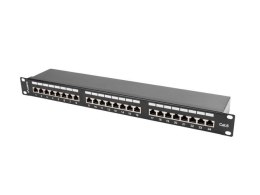 Lanberg Patch panel Lanberg PPS6-1024-B (1U; kat. 6; 24xRJ-45)