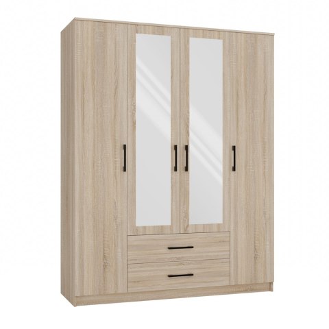 SZAFA ROMANA 160X205 SONOMA Z LUSTREM SZAFA ROMANA 160X205 SONOMA Z LUSTREM