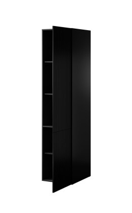 Cama MEBLE Szafa PAFOS 1D 45x55,5x198,5 czarny mat